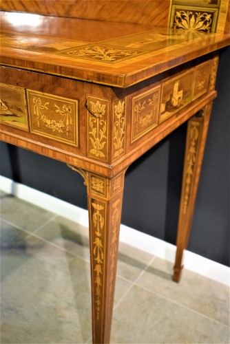 Table à Jeu Louis XVI, atelier de Giuseppe Maggiolini - Louis XVI